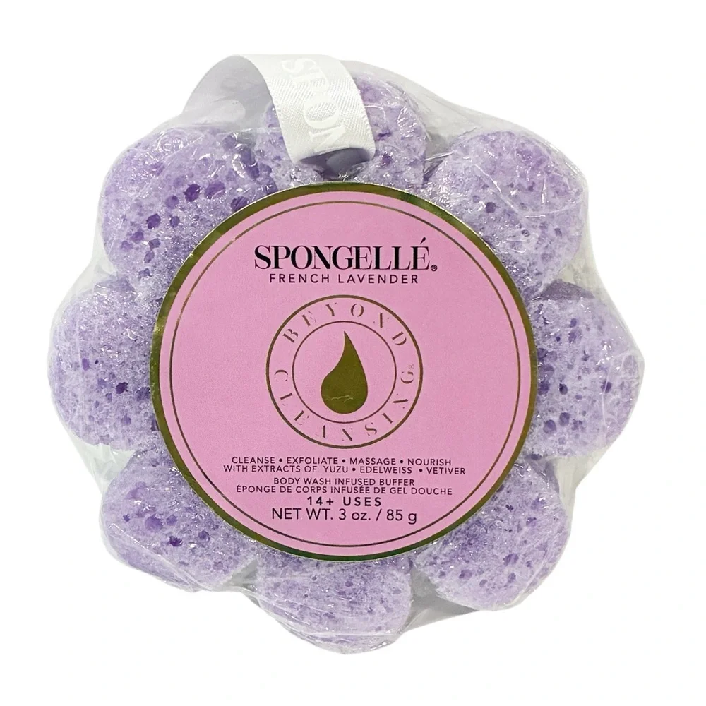Spongelle Wild Flower‎ 14+ Uses Body Wash Buffer French Lavender Shower NEW
